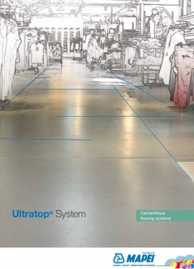 Dekoratīvās betona grīdas ar ULTRATOP